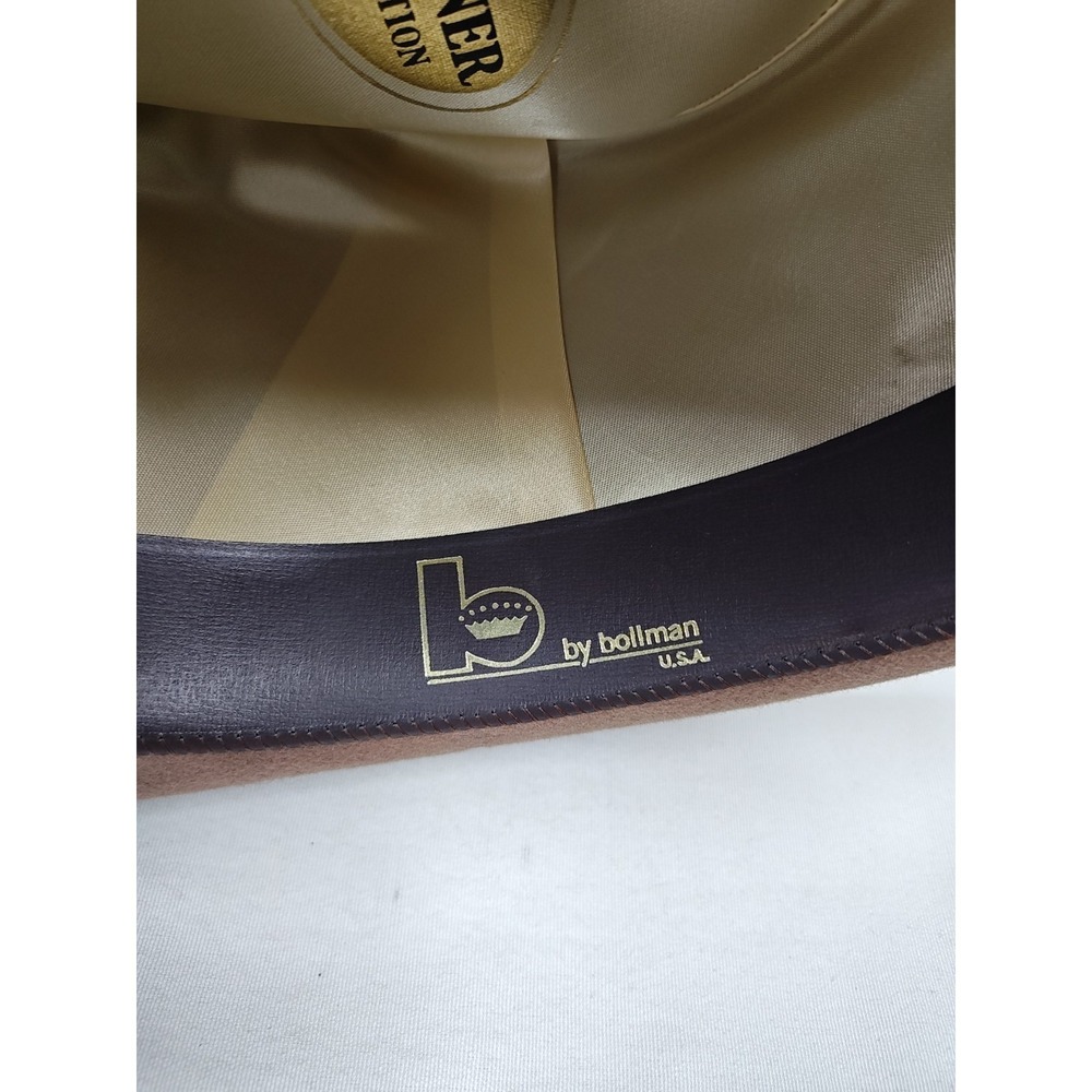 Bollman Lost Ark Mens Hat From Designer Collection Size Large 100% Wool WPL 5923 - Picture 6 of 10